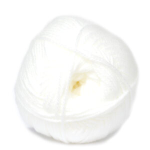 Charity Double Knit Plain 100G Colour 001- White