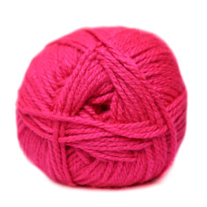 Charity Double Knit Plain 100G Colour 076 - Fuschia