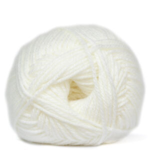 Charity Double Knit Plain 100G Colour 105 - Porcelain