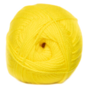 Charity Double Knit Plain 100G Colour 138 - Bright Yellow