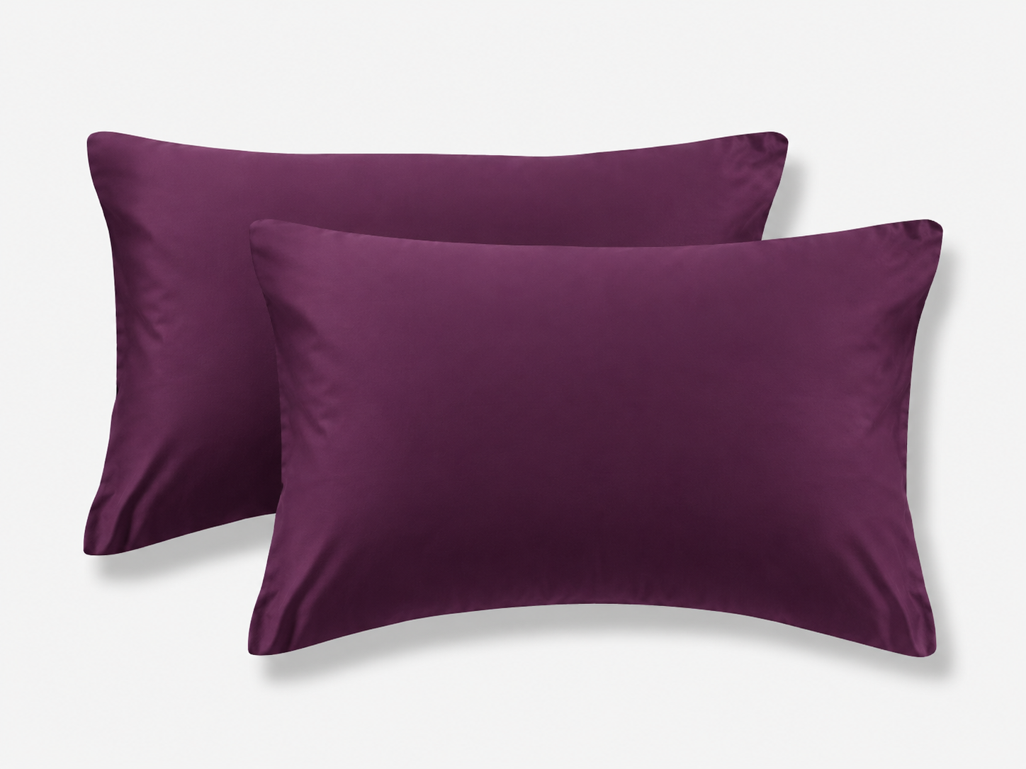 Plain Polycotton TC144 Purple Pillowcases