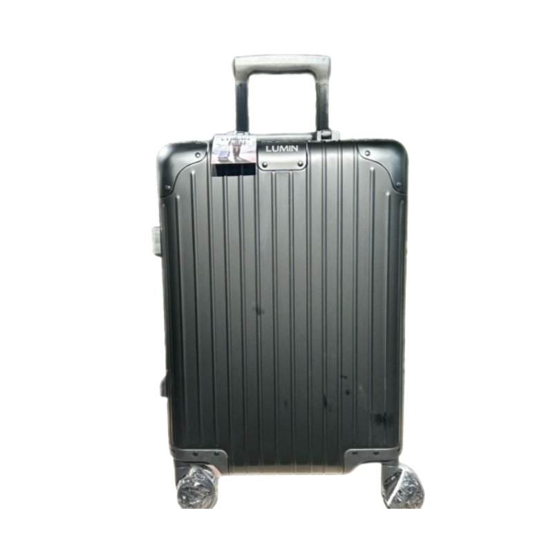 Lumin Aluminium Hard Shell Vertigo Suitcase with TSA Locks - 55cm