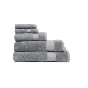 Luxury Hotel 630gsm Cotton Towels - Charcoal