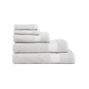 Luxury Hotel 630gsm Cotton Towels - Light Grey