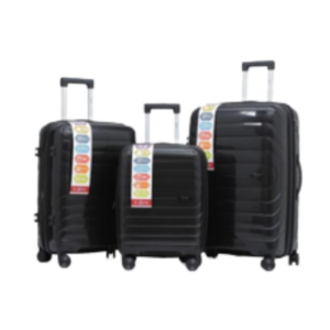 Travel Mate 3 Piece Black Set