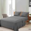 Simon Baker Vintage Washed Sheet Set Granite