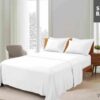Simon Baker Vintage Washed Sheet Set White